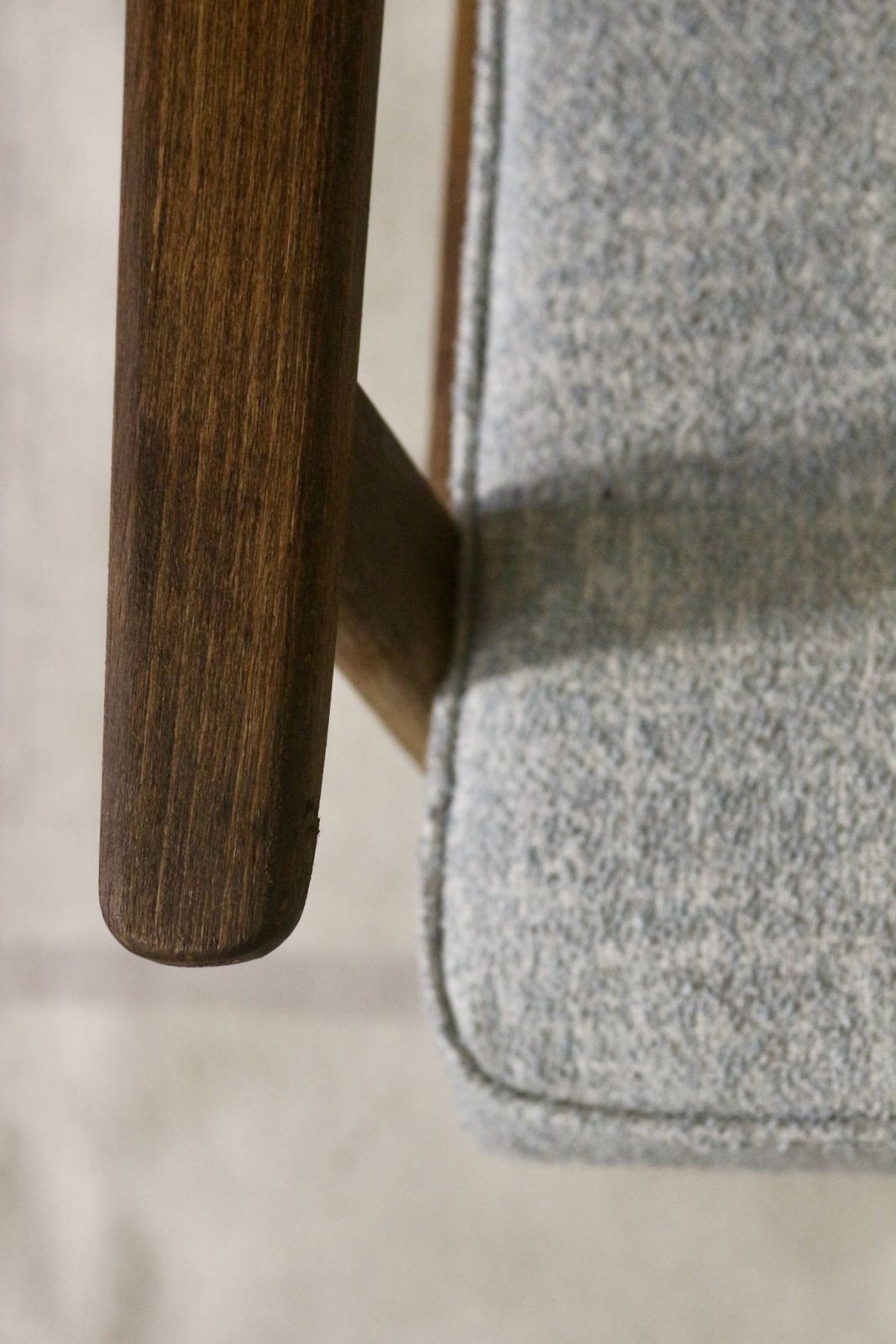 photo vinterior Henryk Lis 300 190 Armchair From The 70s In Bouclette Fabric Ref: Carmen