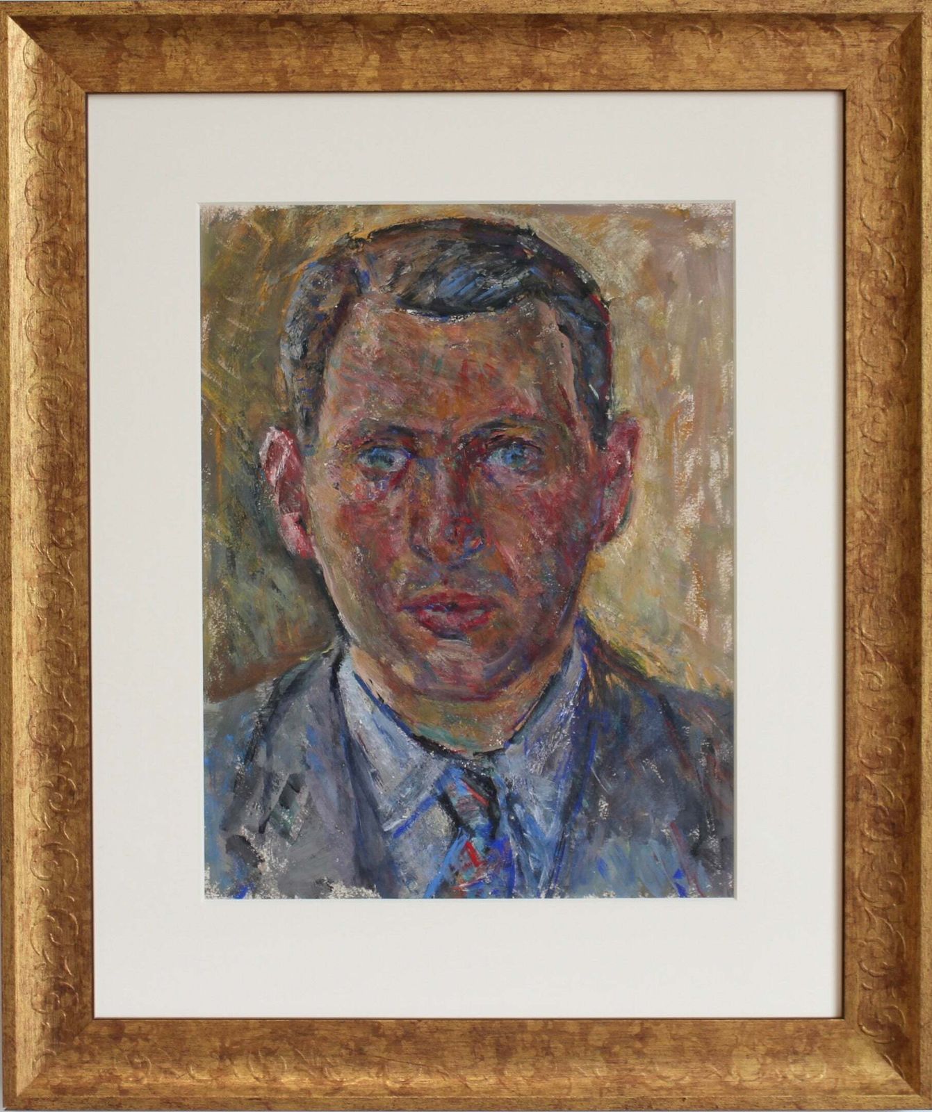 'Portrait Of A Man', French School (Circa 1970s)