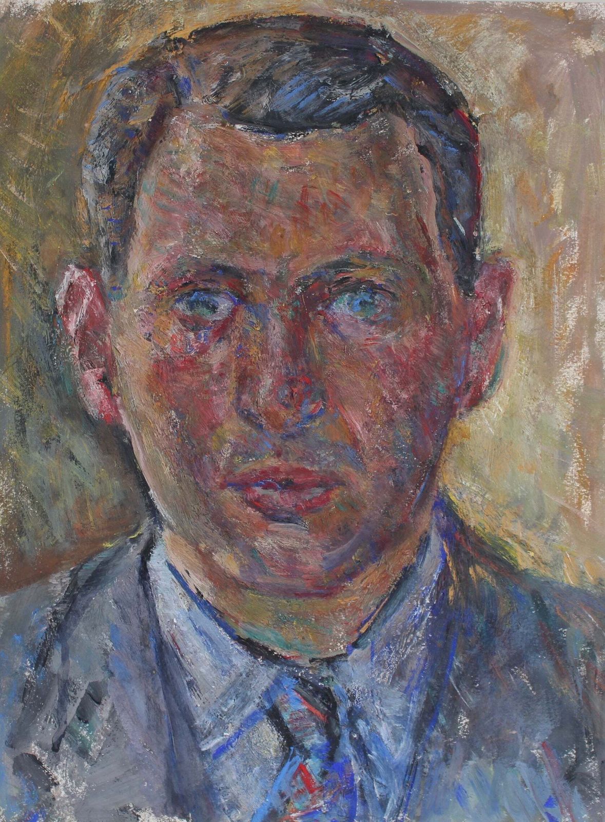 'Portrait Of A Man', French School (Circa 1970s) photo furniture