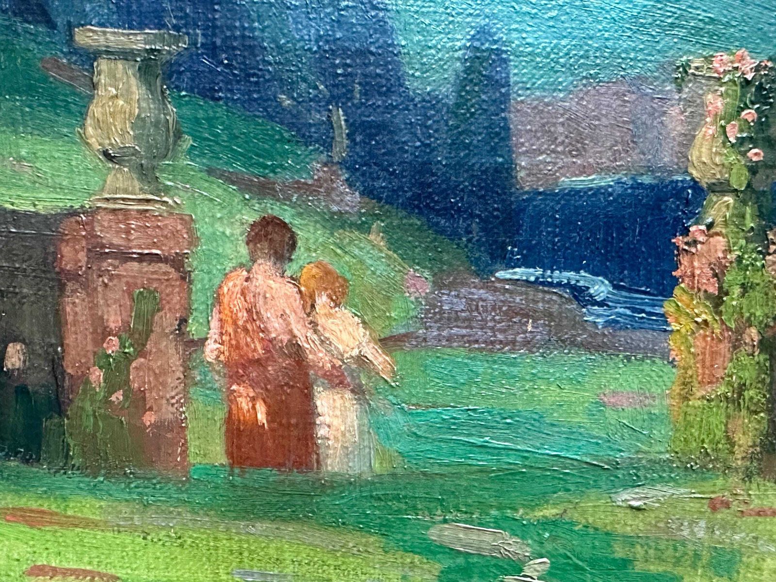 Norwood Hodge Macgilvary 1874 1950 American The Garden Of Childhood Oil On Canvas photo 4500.0