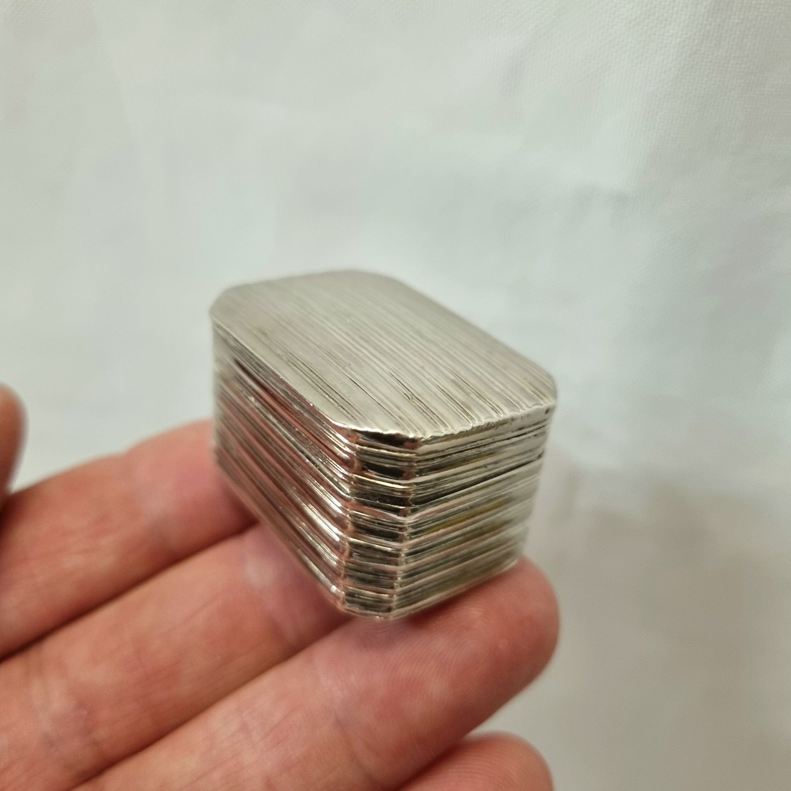 A Scarce And Fine Larger Sized Example Of A George IV Sterling Silver Nutmeg Grater, By Joseph Wilmore Of Bread Street, Birmingham, Dated 1825. photo vinterior