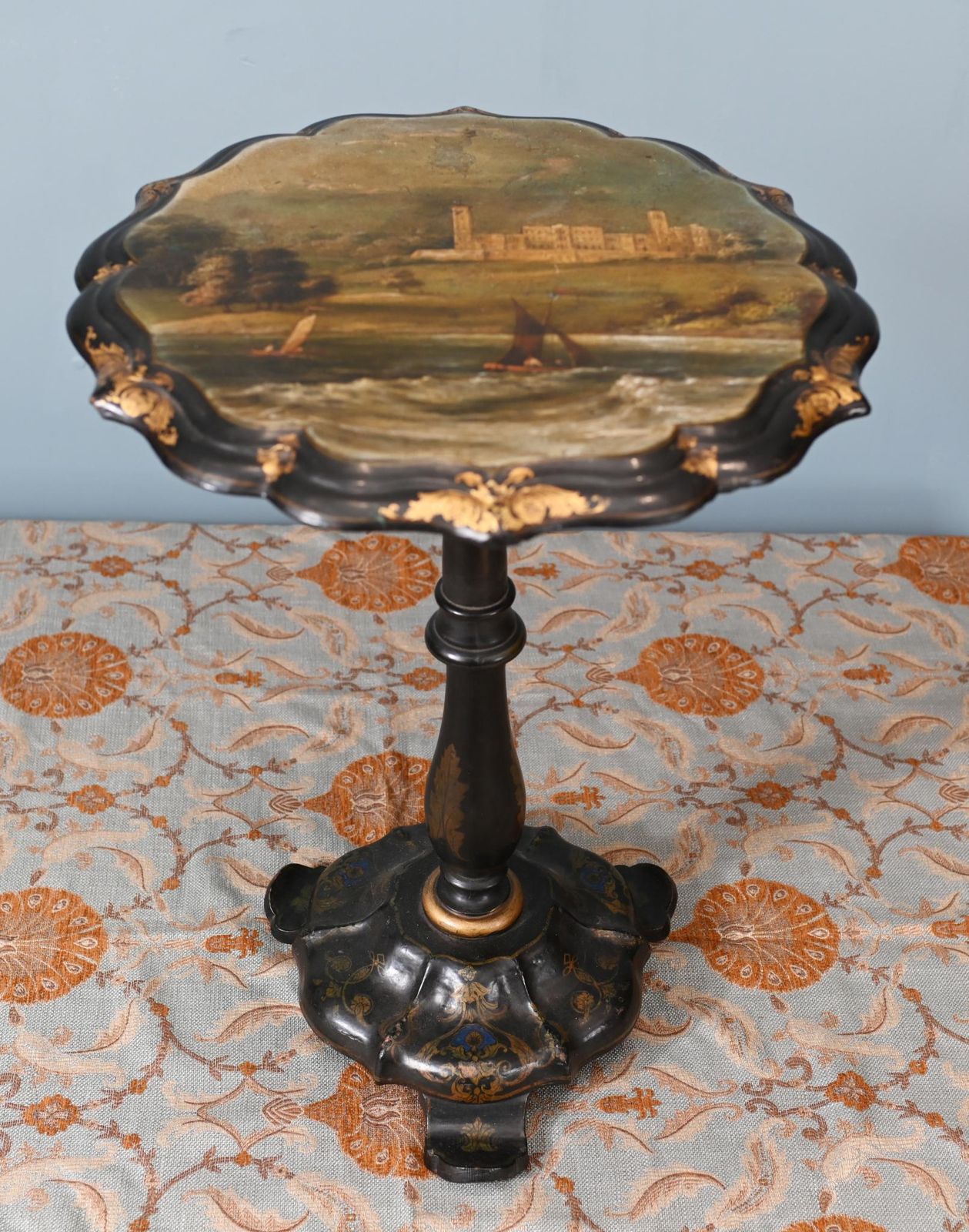 Victorian Painted Side Table 1880 Osbourne House Queen Victoria photo furniture