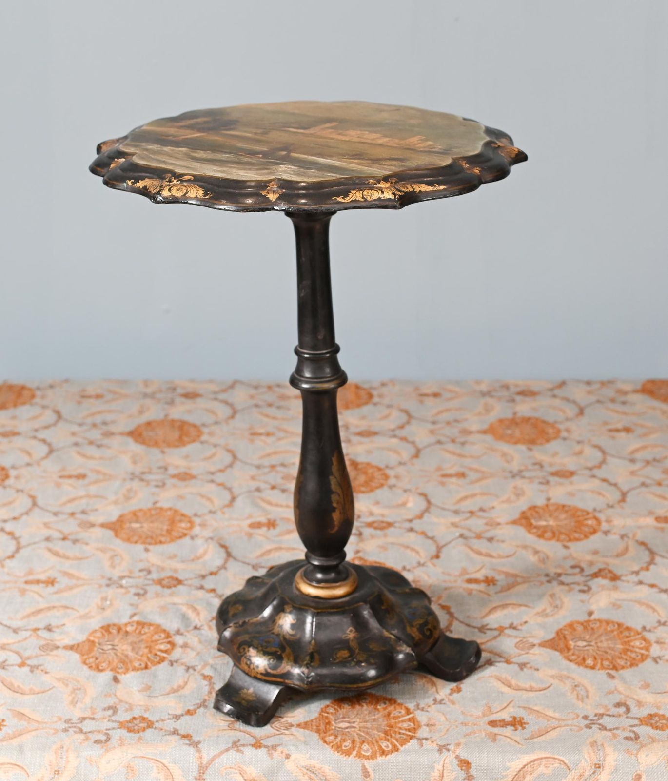 photo furniture Victorian Painted Side Table 1880 Osbourne House Queen Victoria