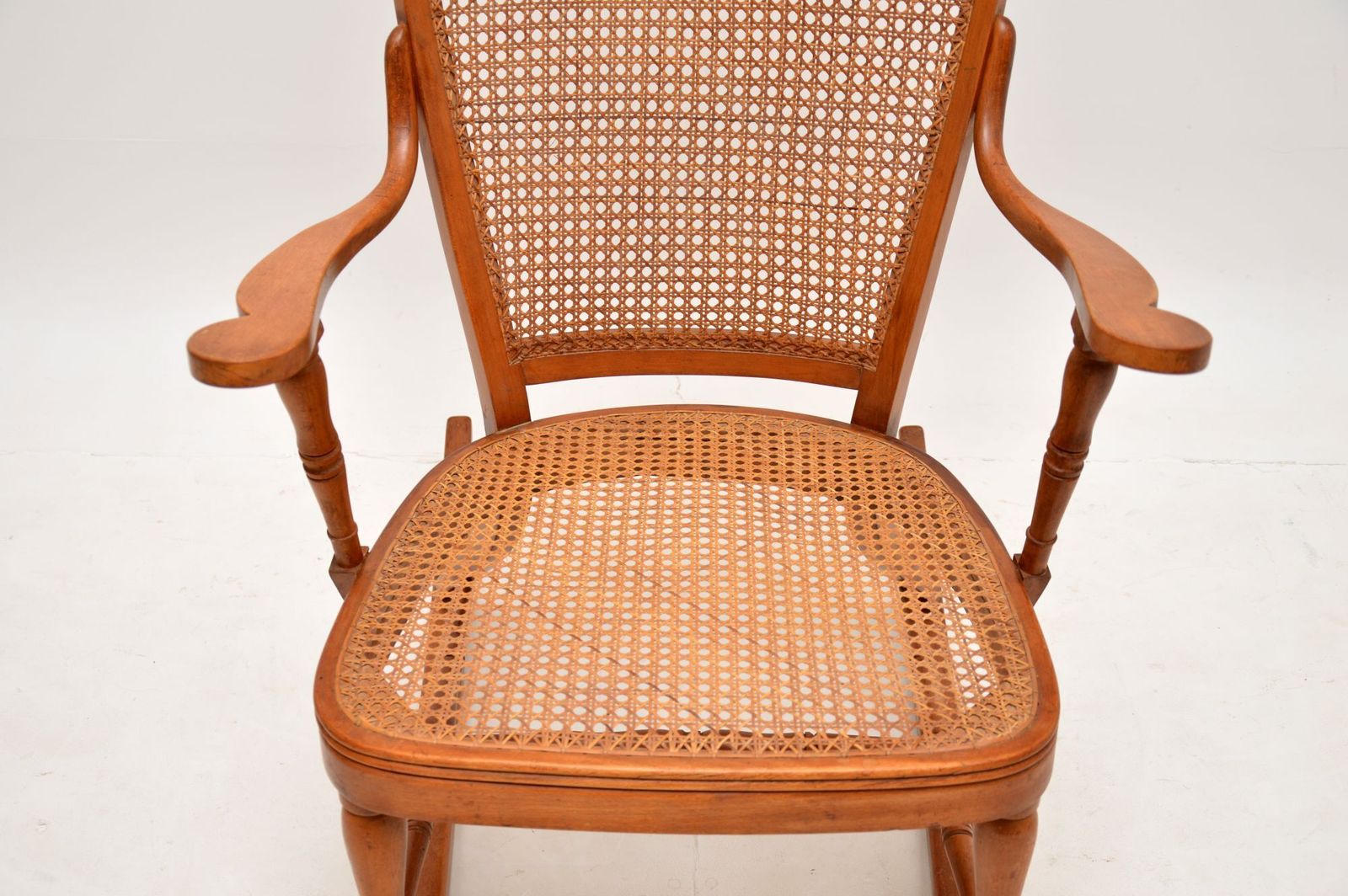 Antique Bentwood Cane Rocking Chair photo buy