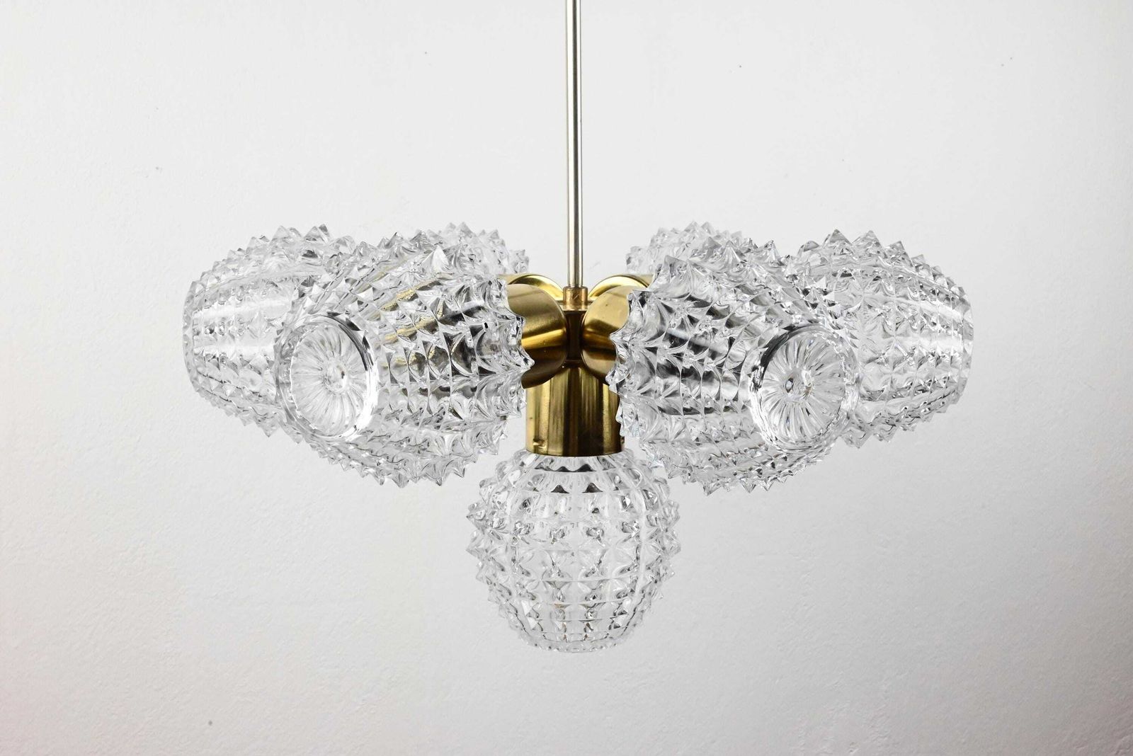 7 Light Mid Century Ceiling Lamp, Sputnik Light, Sputnik Chandelier, Space Age Lamp, Mid Century Lamp, Ceiling Light, Ceiling Light photo for sale