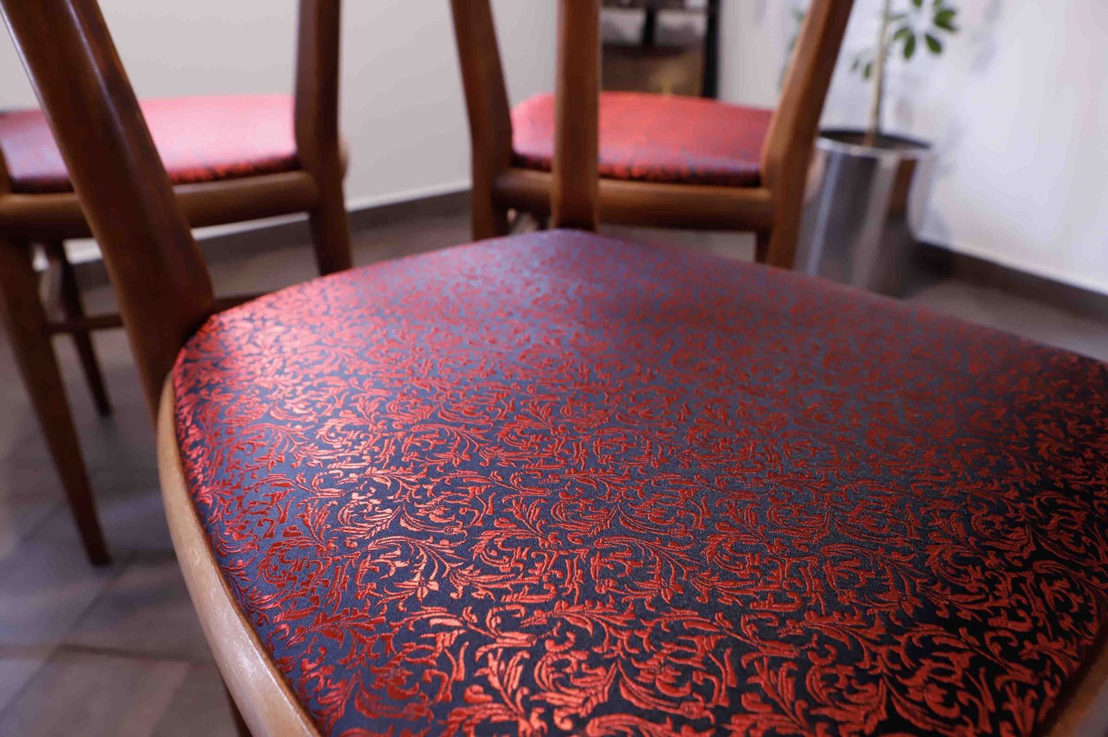 Set Of Retro Dining Chairs – Dřevotvar Jablonné Nad Orlicí photo furniture
