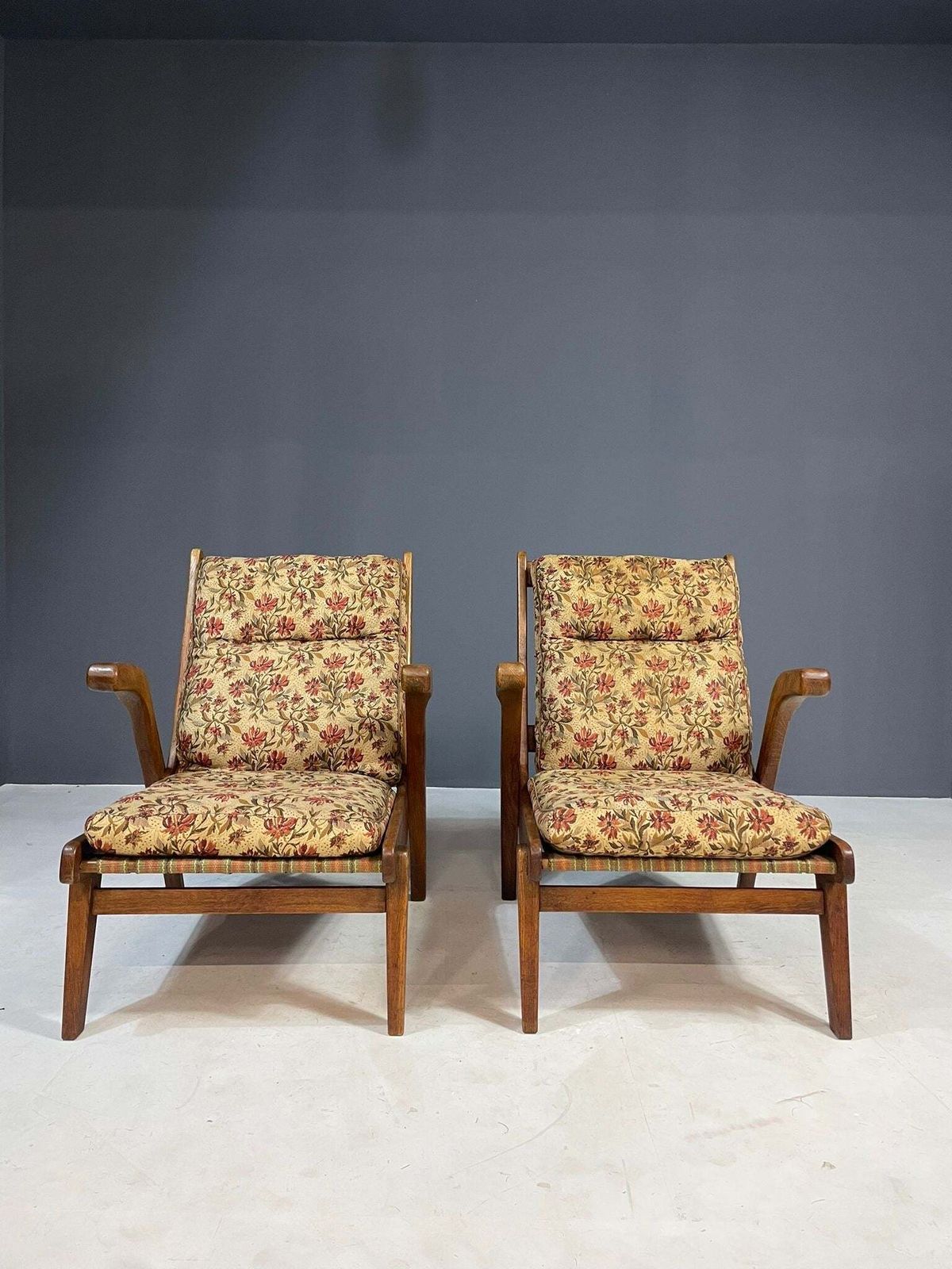 Paar Vintage Fauteuils Van Krásná Jizba, Tsjecho Slowakije, Jaren 1940 photo furniture