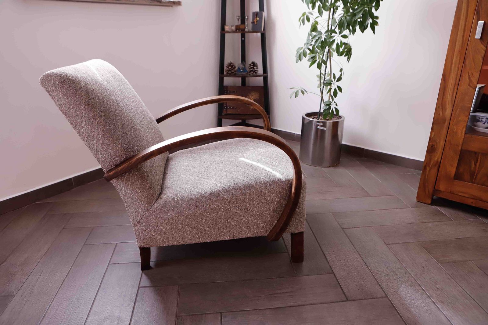 Halabala Armchair – Type C, Iconic Czechoslovak Design From The 1950s photo furniture