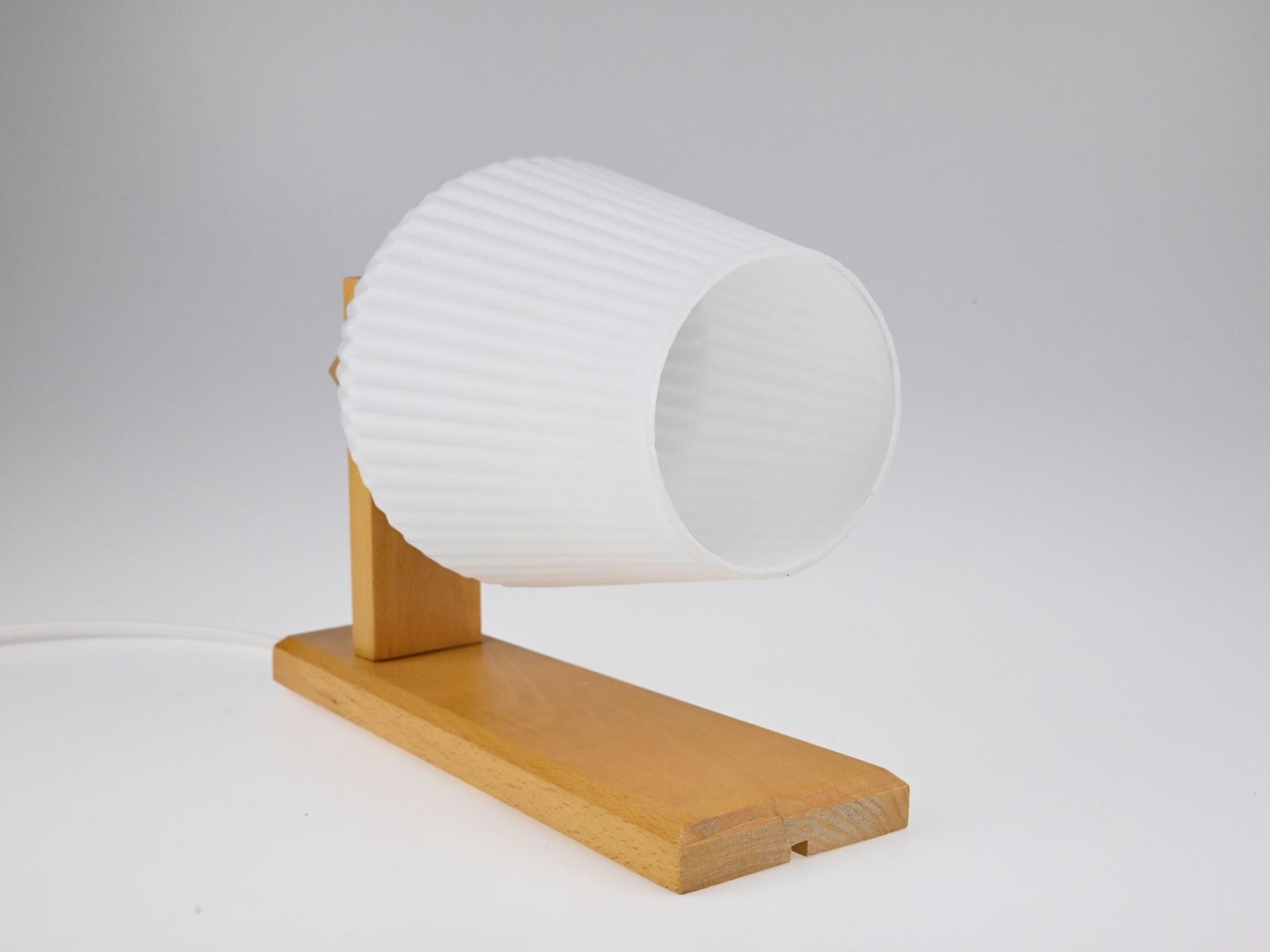 Vintage Wooden Wall Lamp With Glass Shade, Vintage Wooden Lamp, Vintage Wall Lamp, Wall Lighting, Wall Sconce Lighting, Wooden Lamp, Lamp photo Lighting