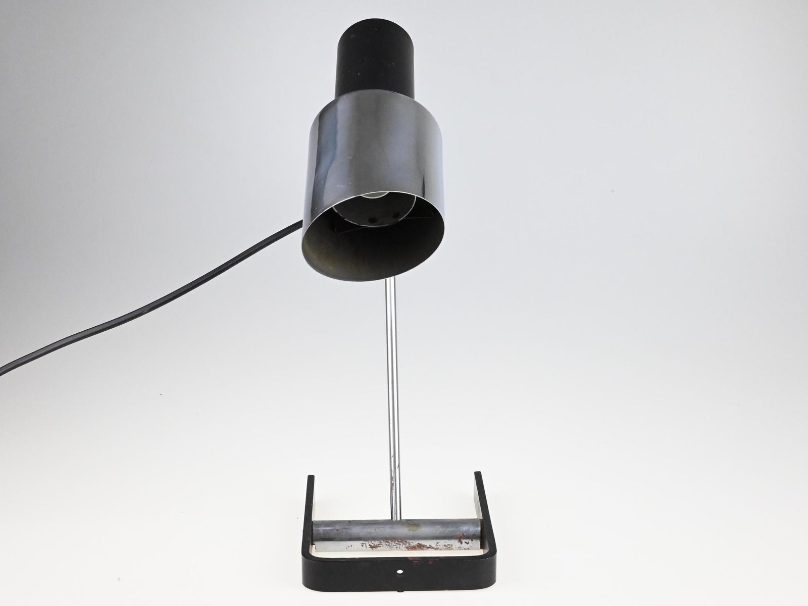 Iconic Vintage Kovona N55 Table Lamp, Kovona Lamp, Chrome Desk Lamp, Black Table Lamp, Vintage Lamp, Industrial Lamp, Industrial Lighting photo vintage