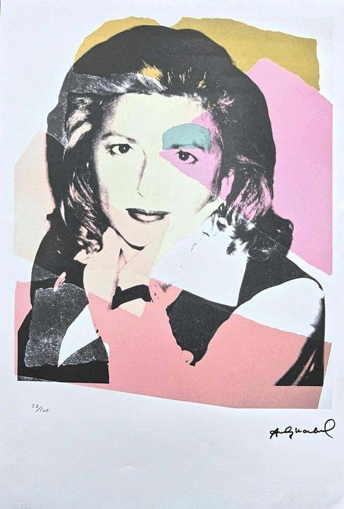After Andy Warhol, Marcia Weisman Pink, 1980s, Lithograph