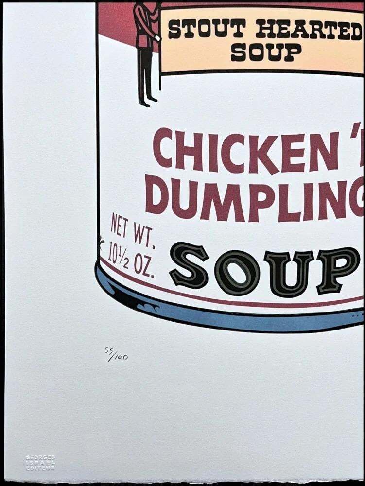 After Andy Warhol, Campbell's Soup Chicken'n Dumplings , 1980s, Lithograph photo Art