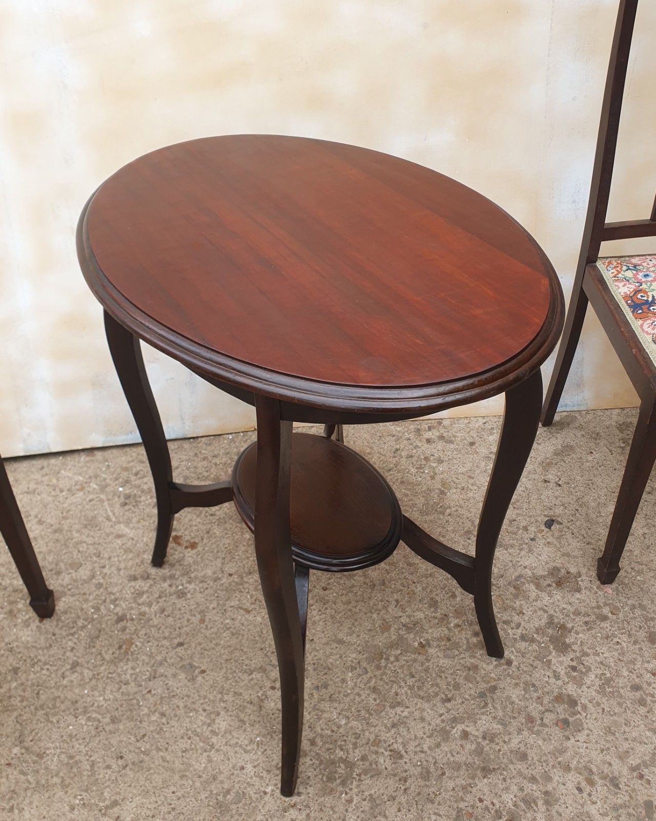 Antique Mahogany Occasional Table photo furniture