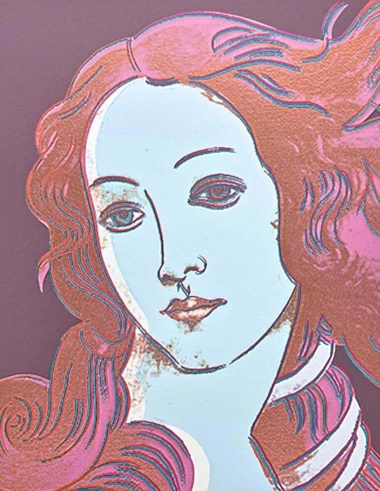 After Andy Warhol, Birth Of Venus   Purple, 1980s, Lithograph photo for sale