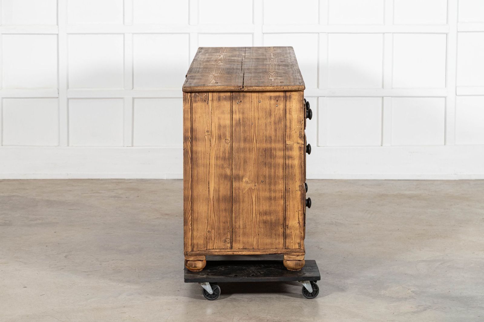 Large 19thc English Pine Dresser Base photo buy