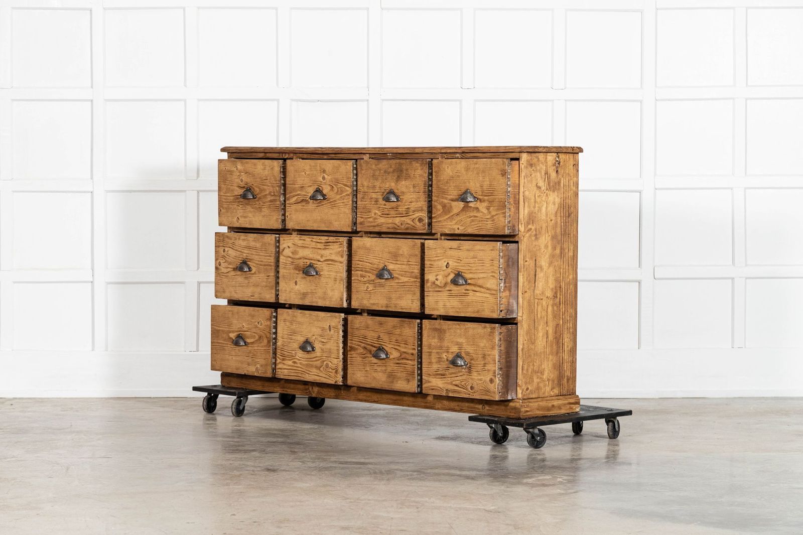 Large 19thc English Pine Haberdashery Drawers photo 4543.0