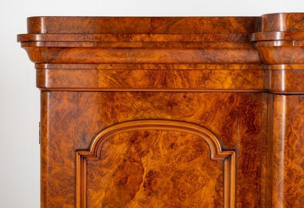 Victorian Wardrobe Walnut Gentlemans Closet Cabinet 1860 photo vinterior