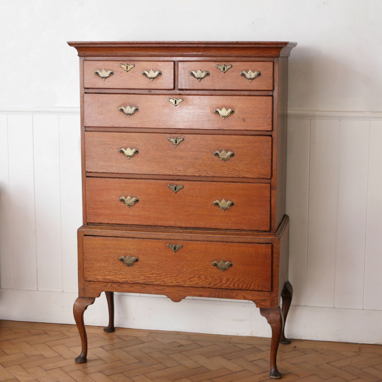 Provincial C18th Oak Chest On Stand. photo buy