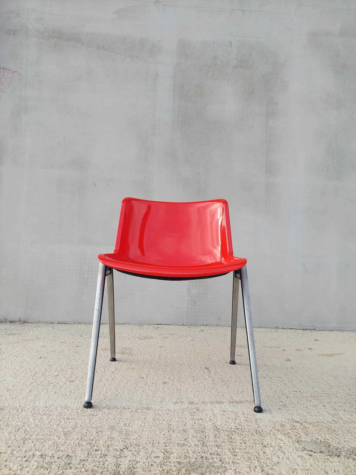 Osvaldo Borsani Modus Chair For Techno, Retro Chair, Italian Designer Chair, Space Age, 1970's photo furniture