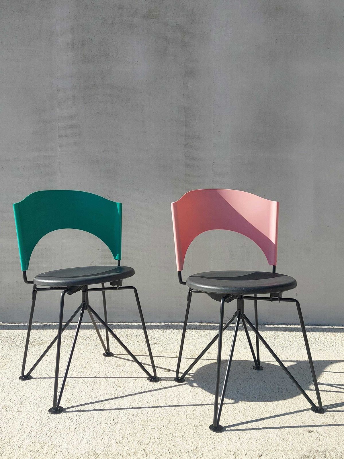 Italian Modern Chair, Design Carlo Bartoli For Bonaldo, Sofia Chair, Italian Designer Chair, 1980s photo furniture