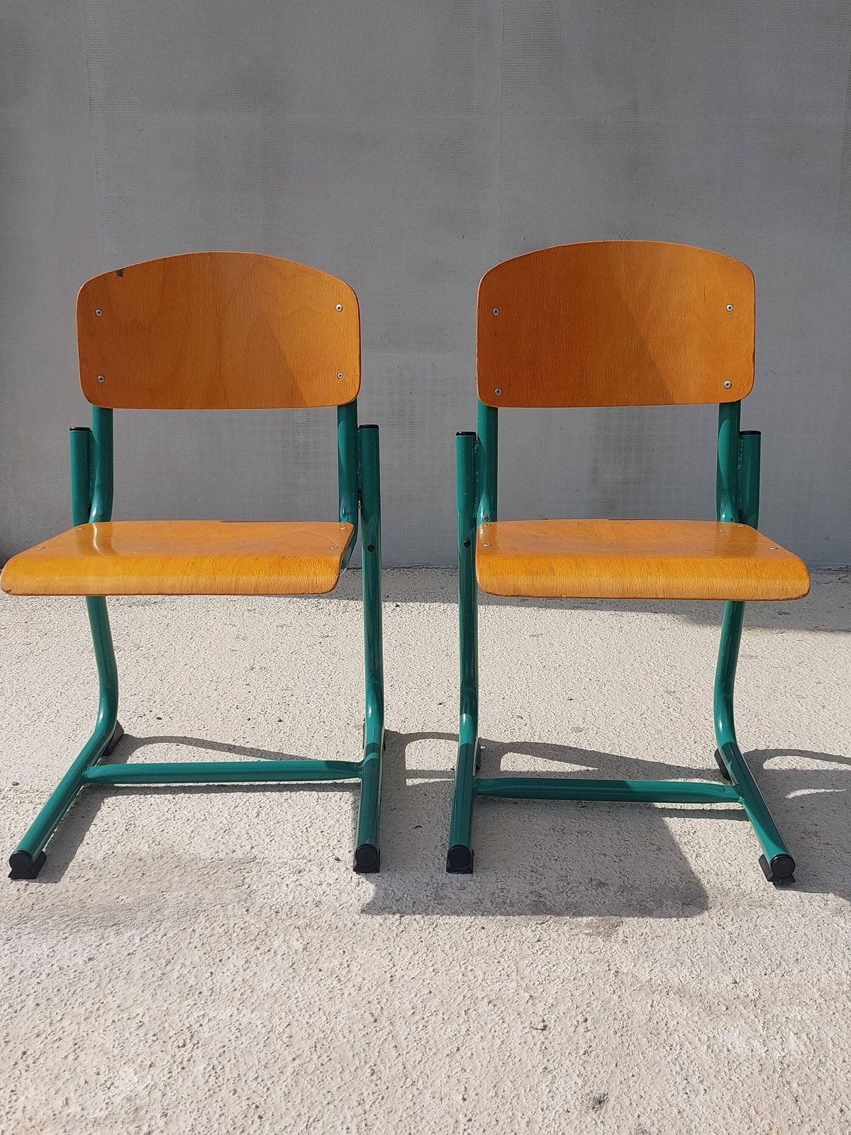 Retro Children's Chair / Chair From Kindergarten / Chair For Children's / Industrial Chair / Industrial Style / 90's photo for sale