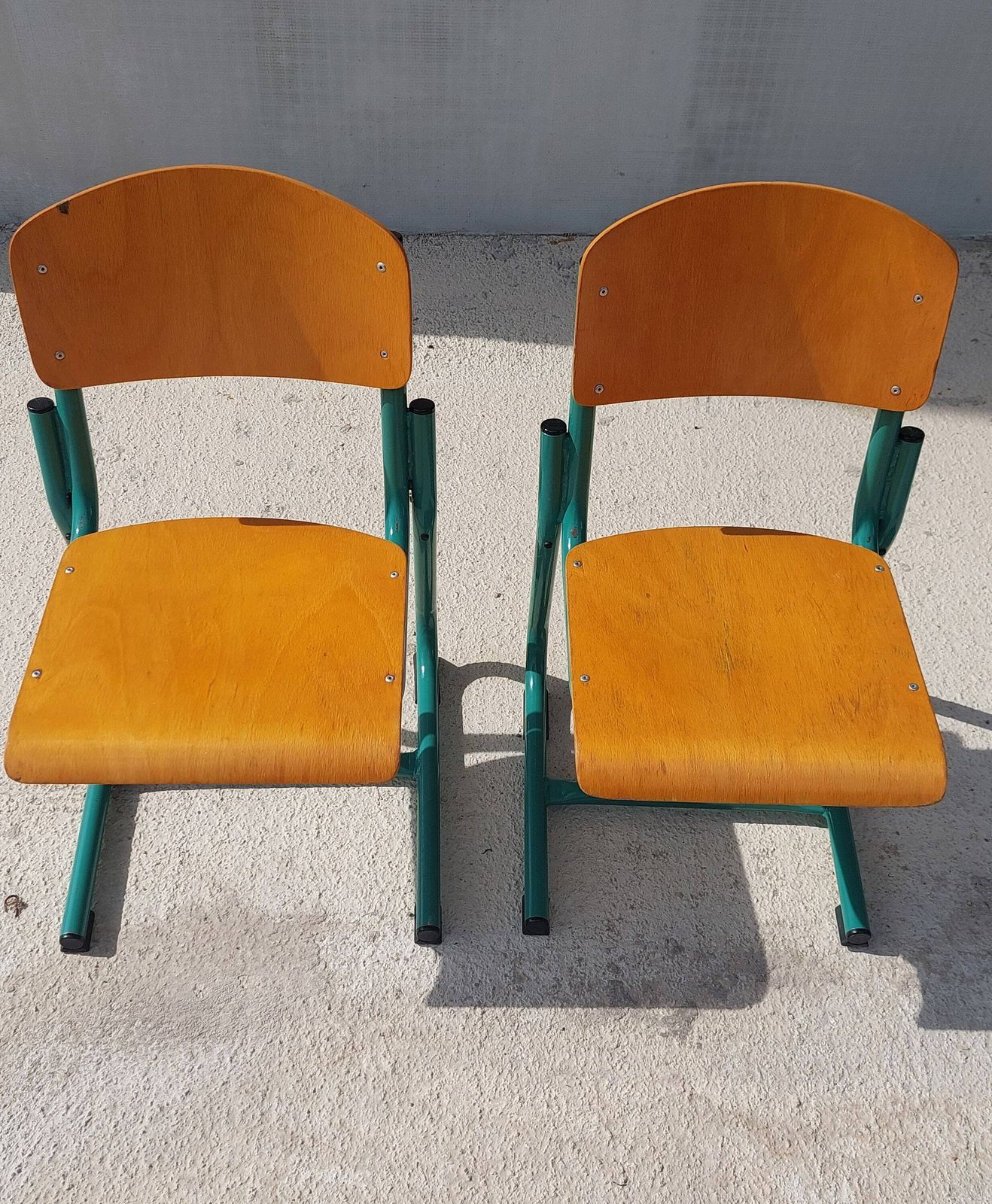 Retro Children's Chair / Chair From Kindergarten / Chair For Children's / Industrial Chair / Industrial Style / 90's photo Furniture