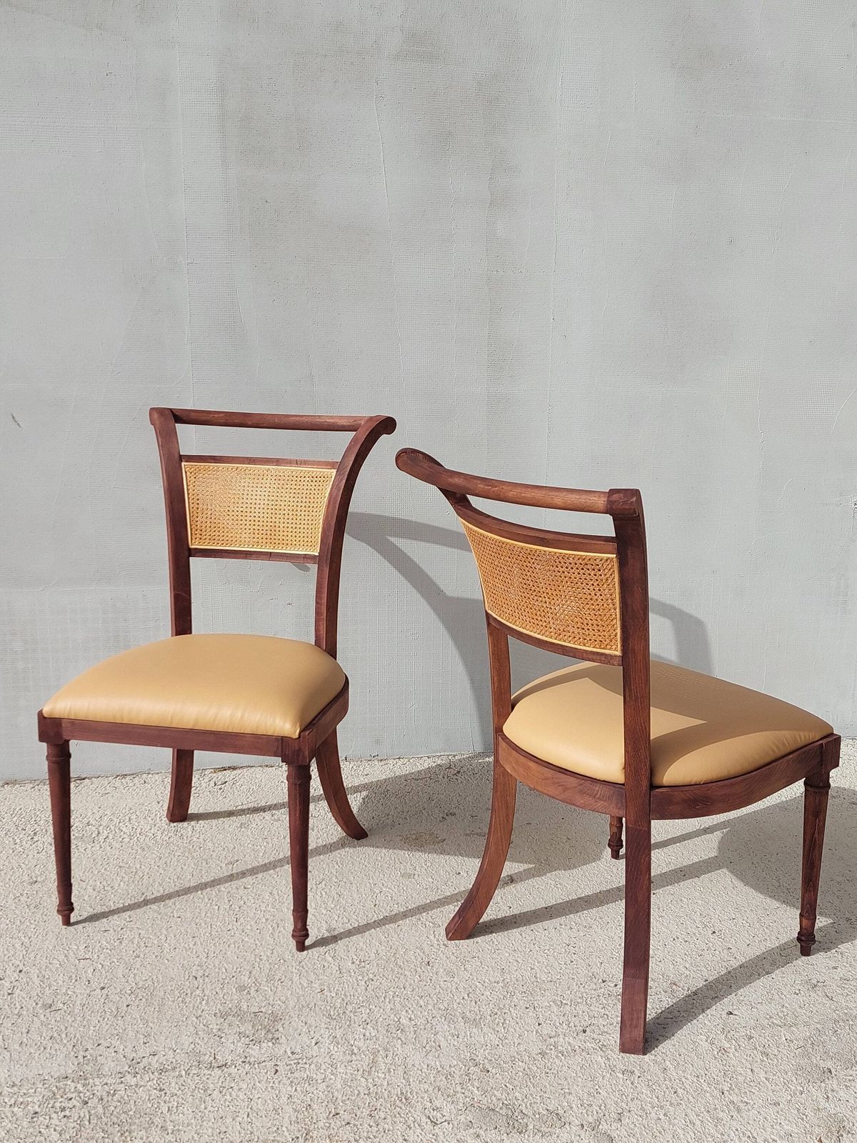 Vintage Dining Chair / Vintage Chair / Mid Century Dining Chair / Mid Century Furniture /Completely Renovated / 1980's photo vinterior