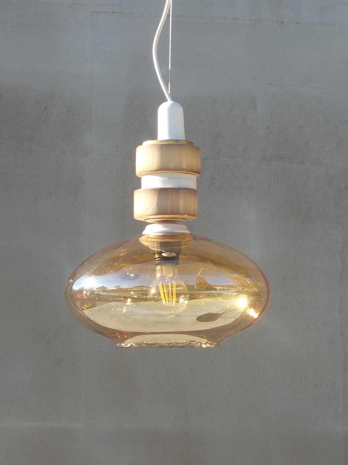 Retro Pendant Light / Retro Ceiling Light / Retro Lighting / Ufo Pendant Light / Space Age /Space Age Pendant Lamp / Mcm Pendant Light /70's photo Lighting