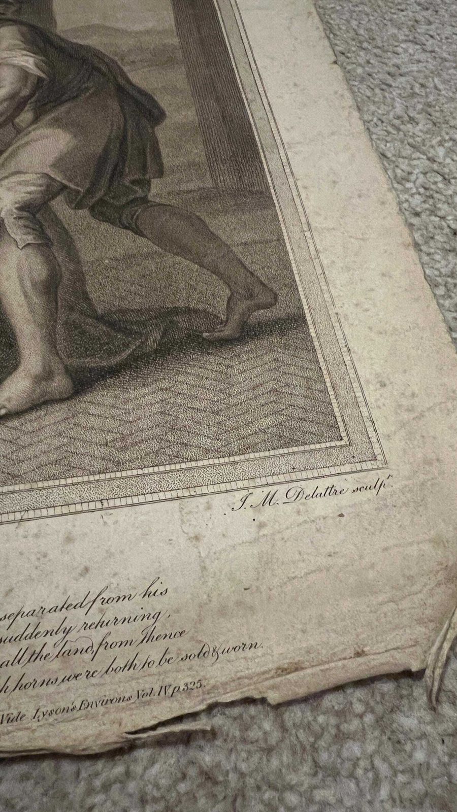 The Origin Of Horn Fair Charlton Kent 1803 Etching By William Wynne Ryland photo vinterior