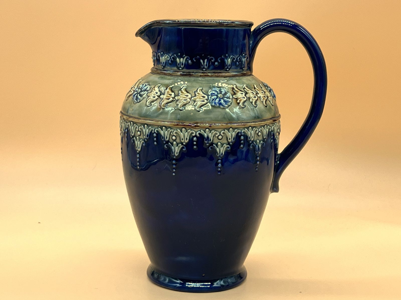 Antique Royal Doulton Pottery Vera Huggins Jug  / Pitcher. 3824. C1920's.