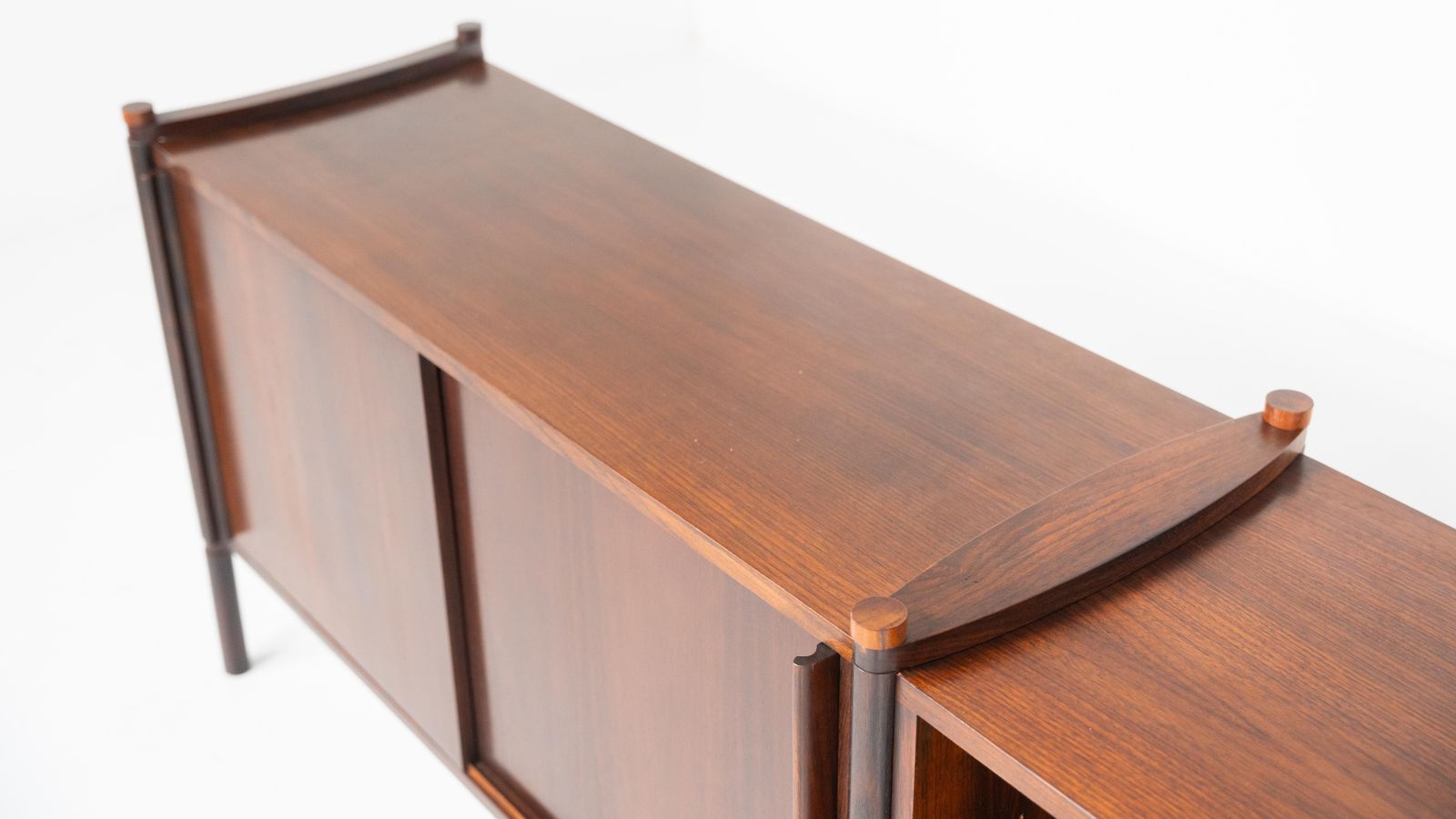 Mid Century Modern Wooden Sideboard By Fukuoh Hizori For Gavina, 1960s photo vintage
