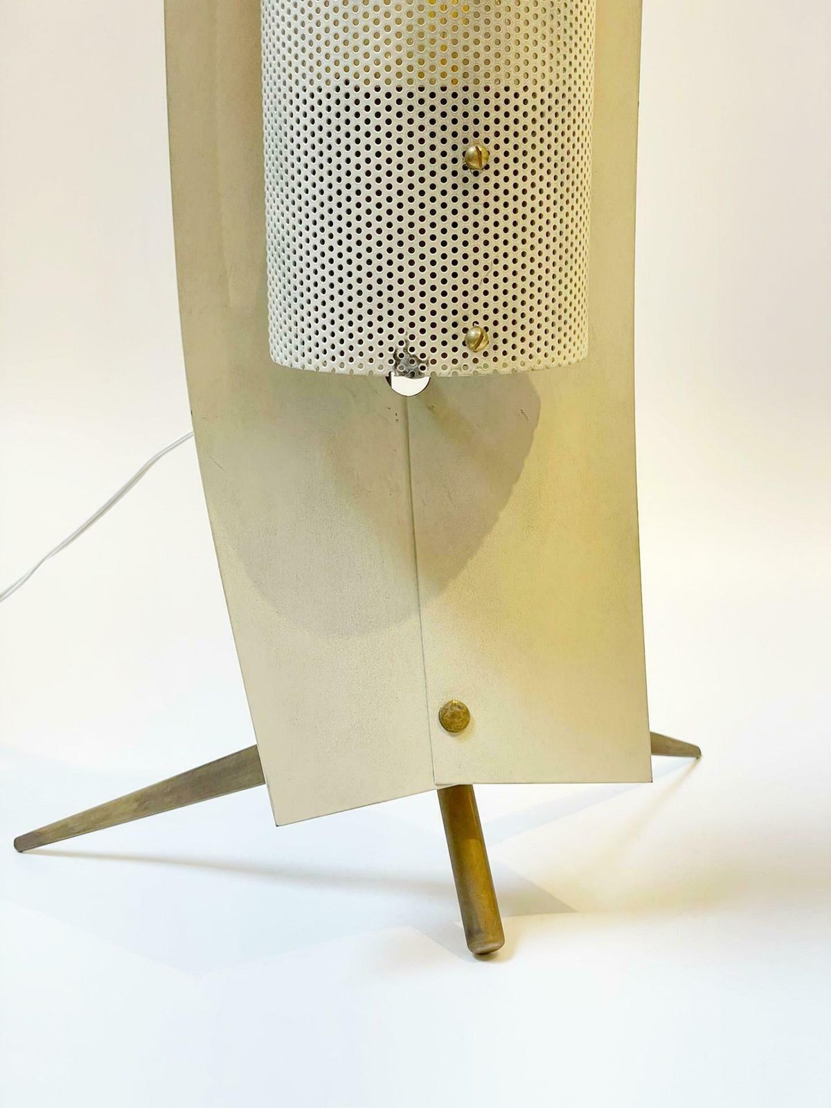 photo for sale Pair Of Mid Century Modern Table Lamp/Sconce By Gastone Colliva, Italy, 1950s