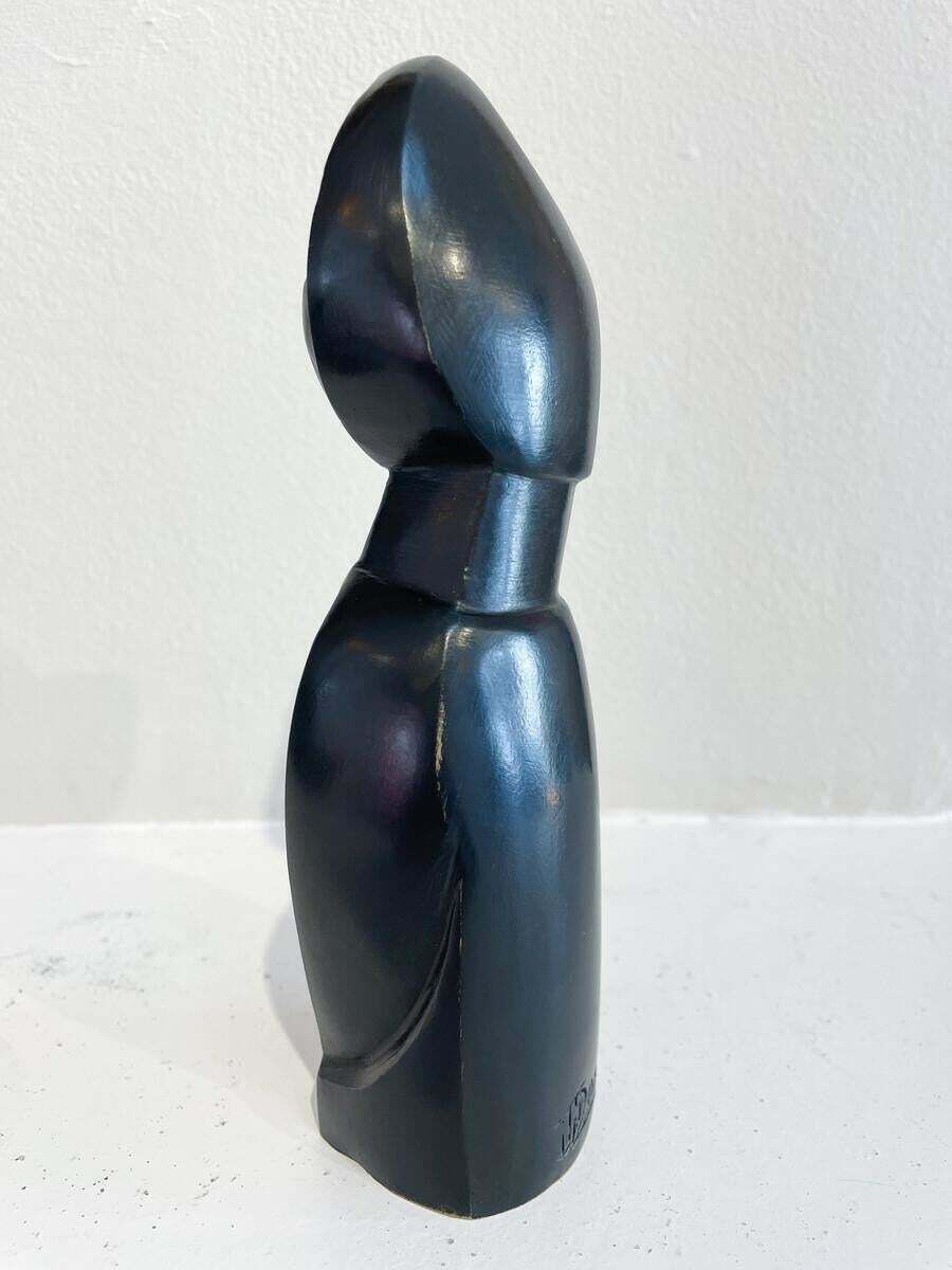 Bronze " Mother And Child" By Marthe Donas, Signed, Belgium, 1910s photo Home Decor