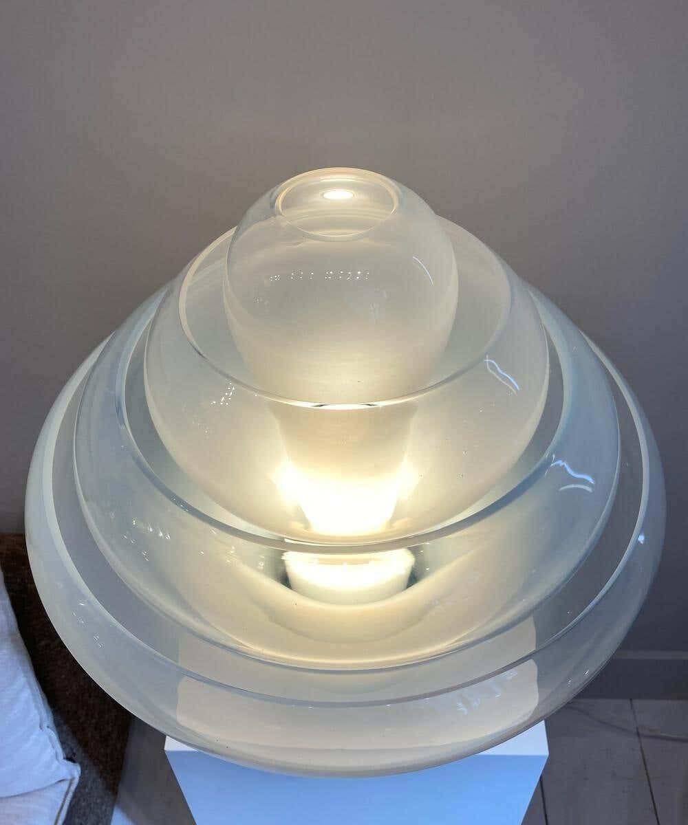 Lotus Table Lamp By Carlo Nason For Mazegga, Murano Glass, Italy, 1960s photo 10869.0