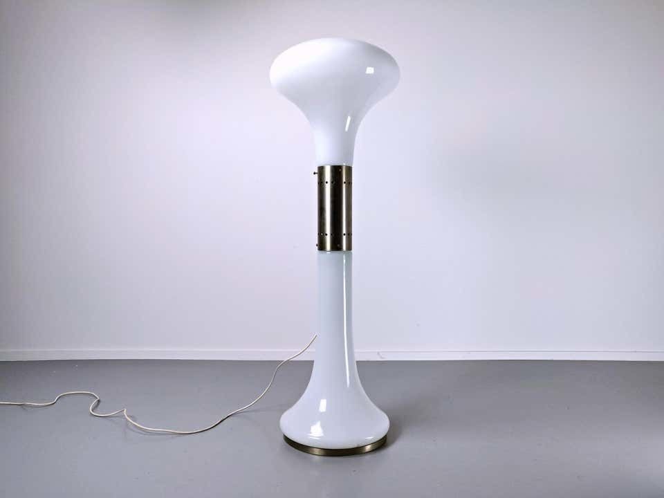 Floor Lamp Model 'Soffiato' By Carlo Nason For Mazzega