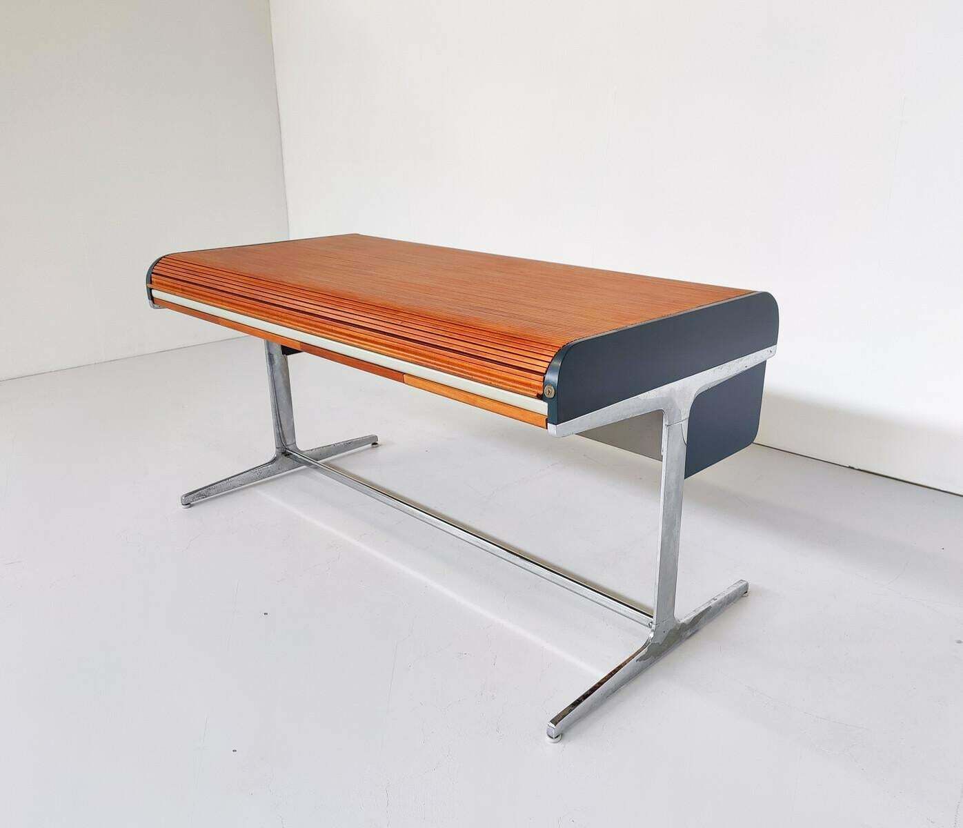 Mid Century Modern Action Office Desk By George Nelson For Herman Miller, 1960s photo furniture