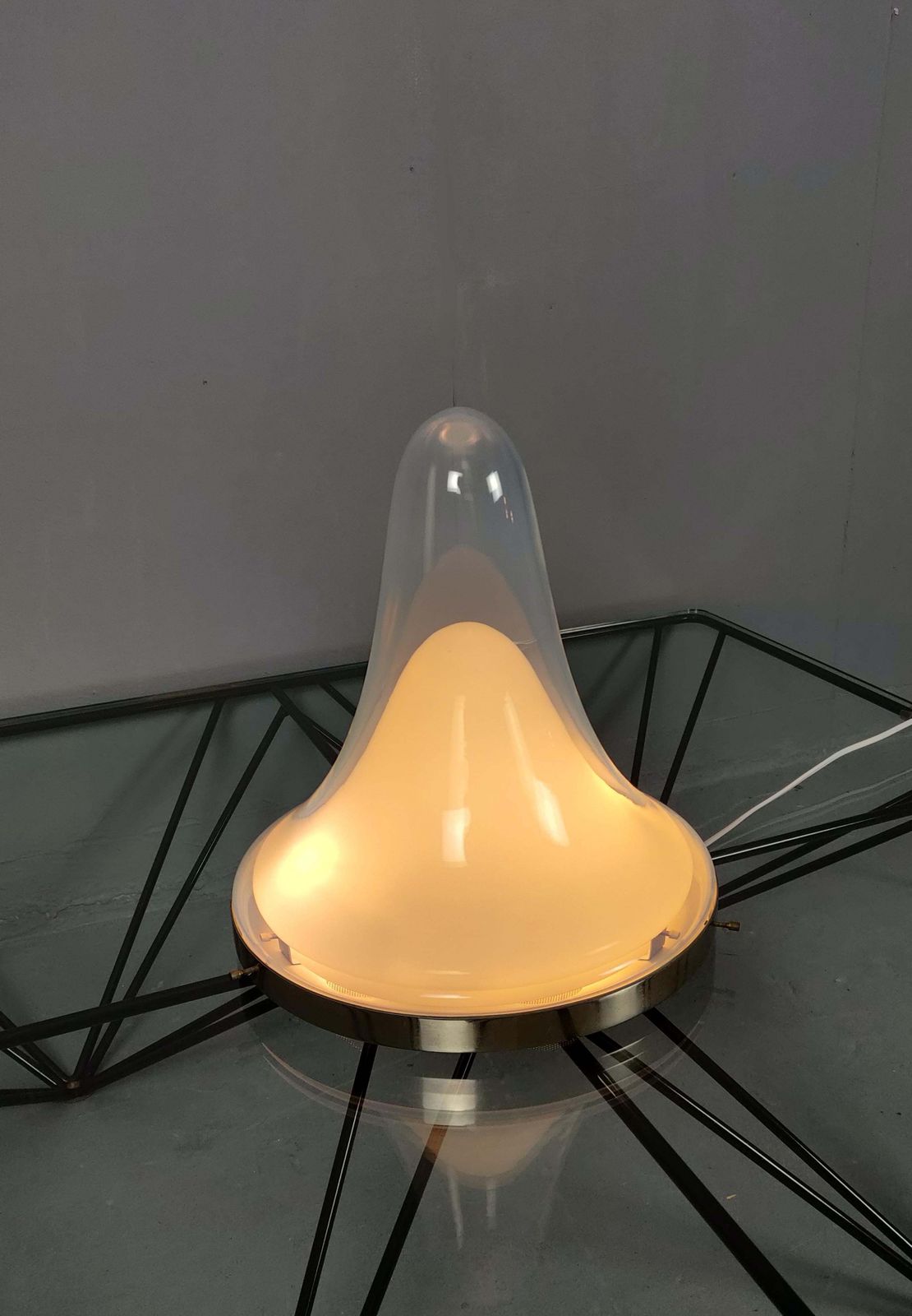 Table Lamp In Murano Glass By Carlo Nason, Italy, Circa 1970 photo vinterior