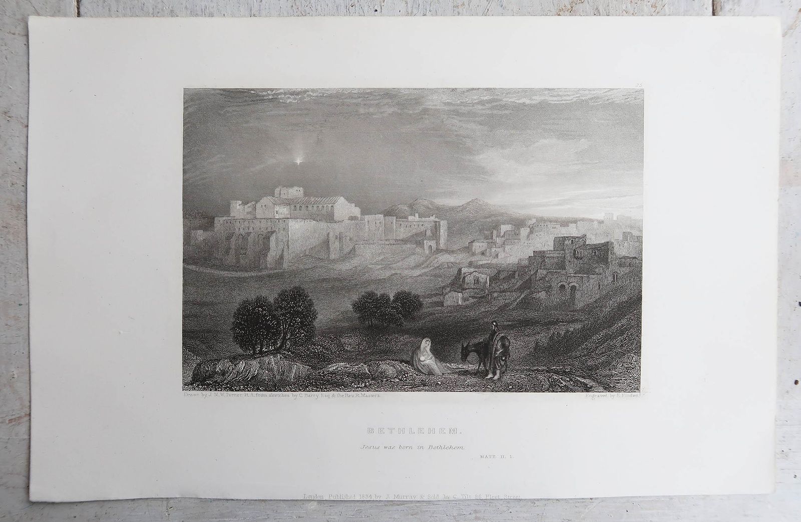 photo vinterior Set Of 24 Original Antique Prints Of The Levant / Holy Land /Middle East. C 1835