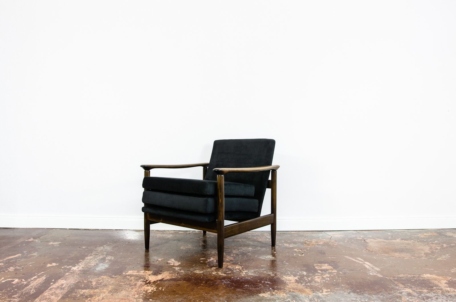 Vintage Lounge Chair Designed By Edmund Homa, Poland, 1960's photo buy