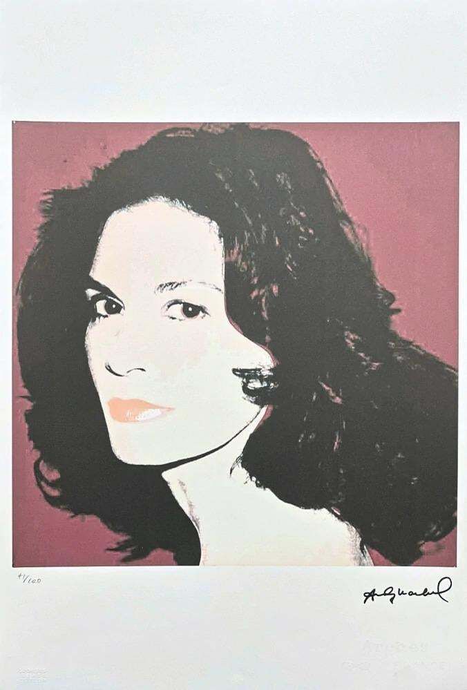 After Andy Warhol, Florinda Bolka, 1980s, Lithograph