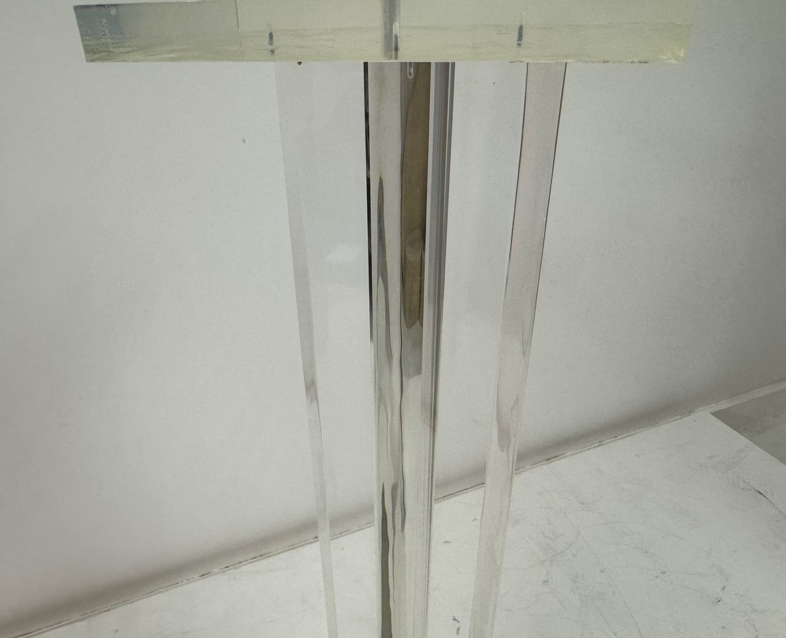 Lucite Floor Lamp By Primo, American, Circa 1970s–1980s photo for sale