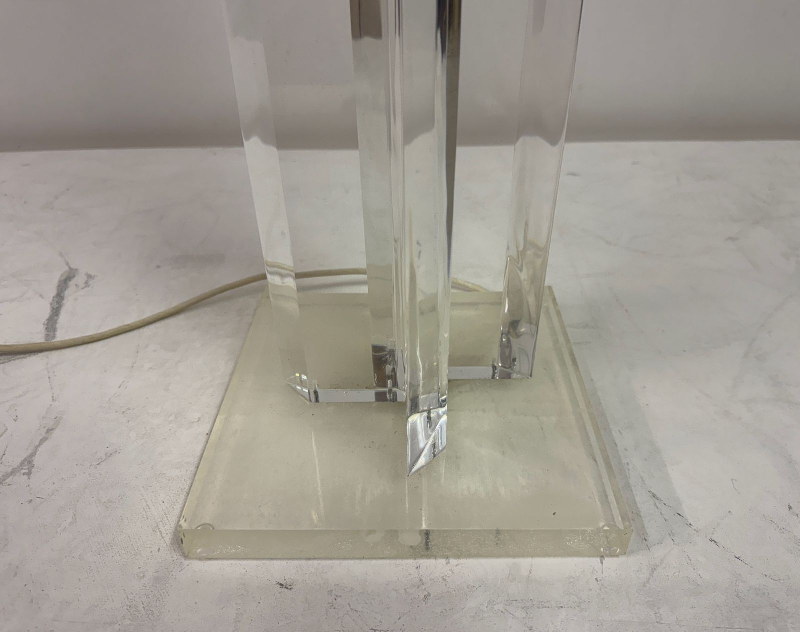 Lucite Floor Lamp By Primo, American, Circa 1970s–1980s photo Lighting