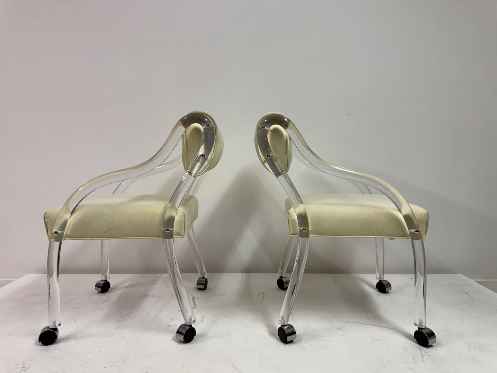 Pair Of Lucite Armchairs, American, Circa 1970s–1980s photo buy