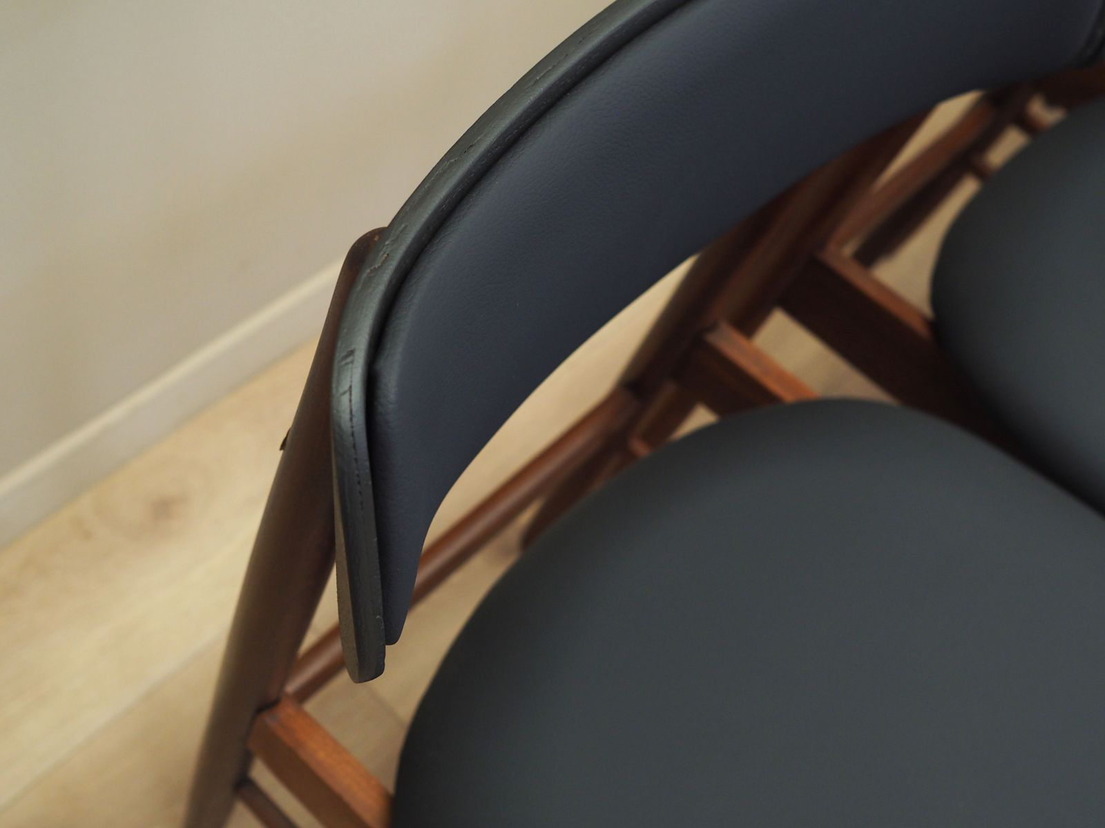 Set Of Four Teak Chairs, Danish Design, 1960s, Production: Denmark photo 2229.0