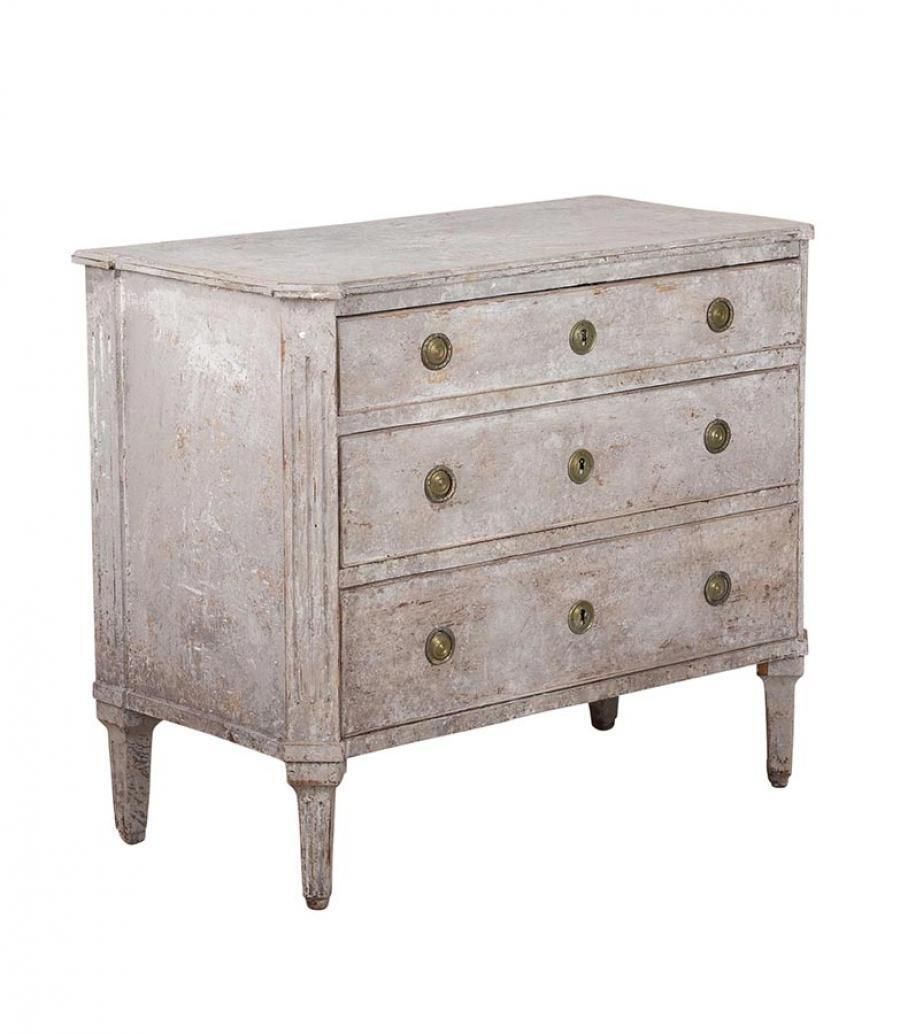 19th Century Danish Painted Chest Of Drawers photo furniture