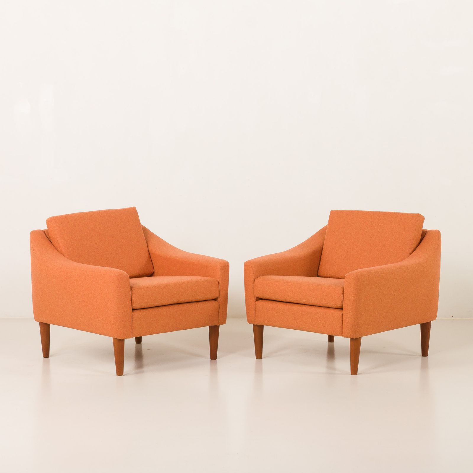 Dux Mid Century Lounge Chairs Attr. To Folke Ohlsson, Sweden 1960s photo 1447.0