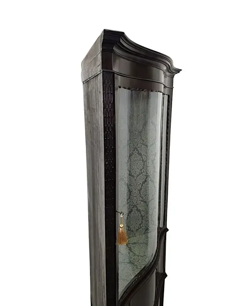 A Stunning Edwardian Chippendale Style Corner Cabinet photo Furniture