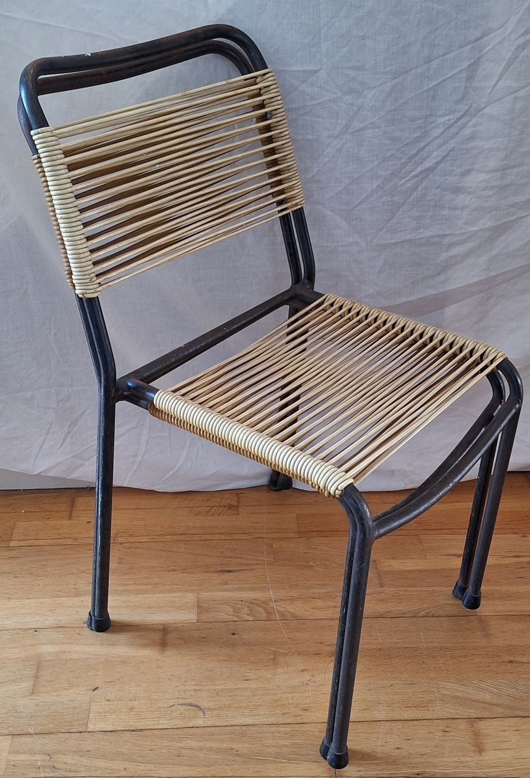 Spaghetti Chairs X 2 (One With Boulevard/Lusty Label) photo for sale