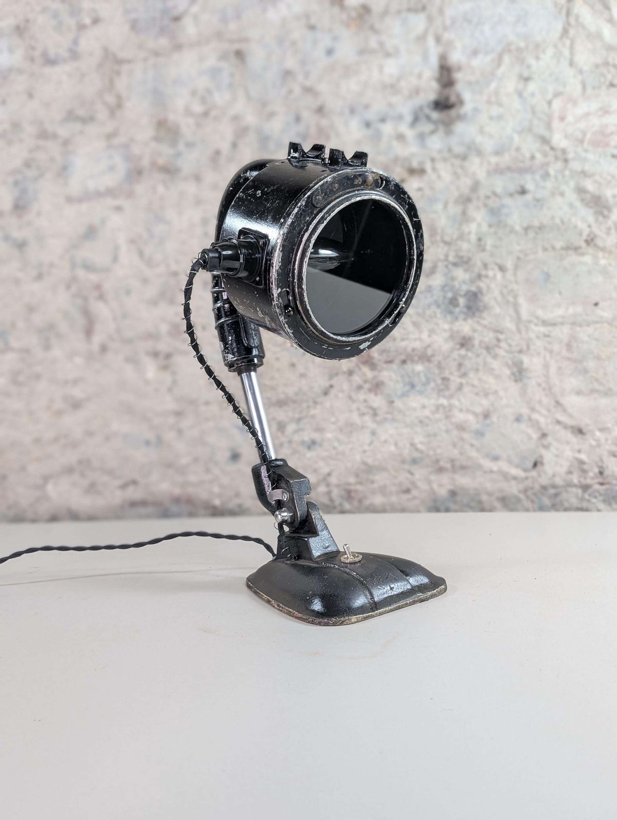 photo furniture Ww2 Raf /Air Ministry Morse Code Signal Lamp Up Cycled To A Table Accent Lamp