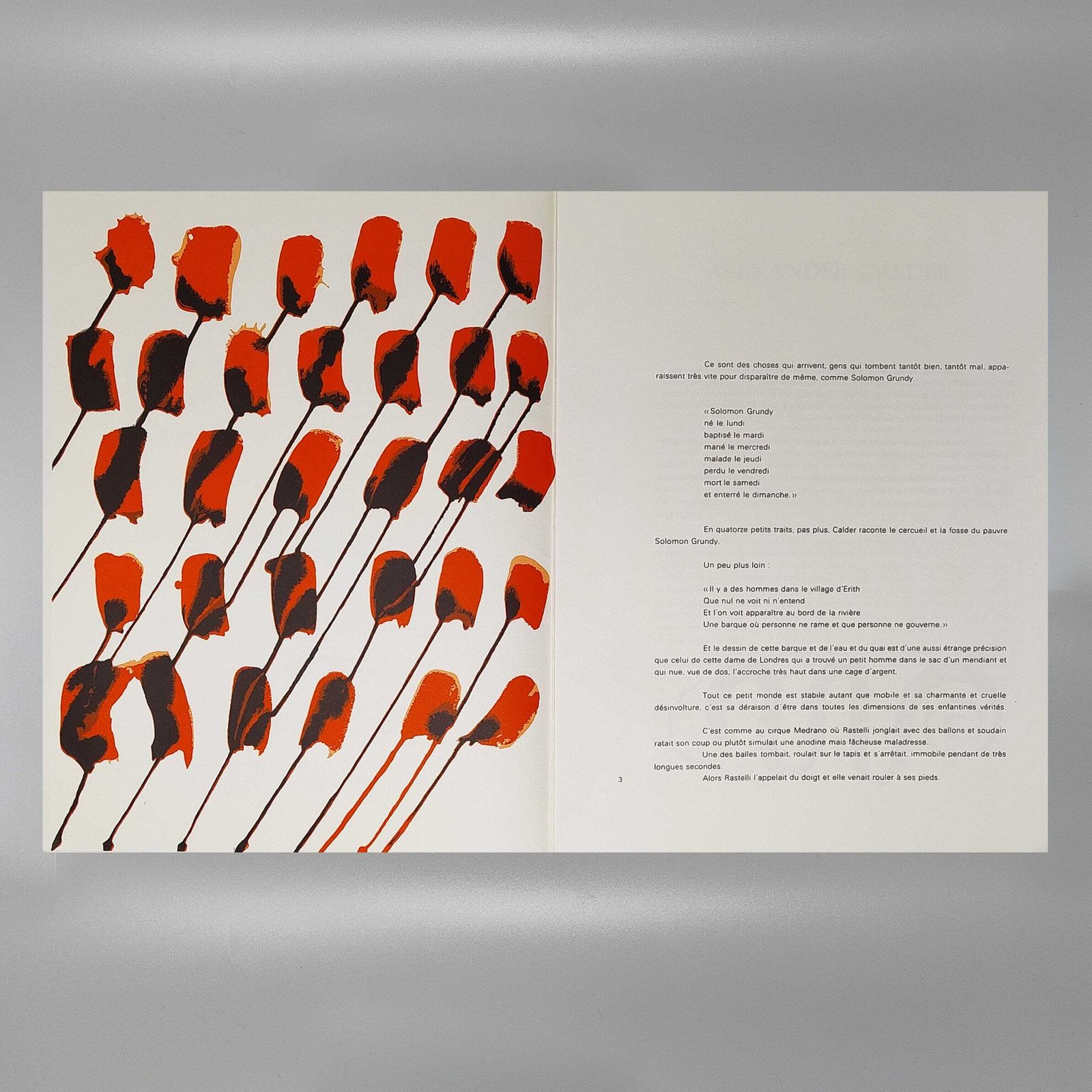 Alexander Calder "Derriere Le Miroir" N. 156 With Seven Lithographs By Maeght Editeur. photo Art